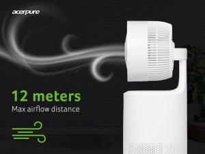 Acer AcerPure Cool C2 - 2-in-1 air purifier & circulator, with 4-in-1 HEPA filter