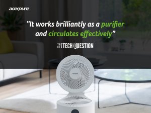 Acer AcerPure Cool C2 - 2-in-1 air purifier & circulator, with 4-in-1 HEPA filter