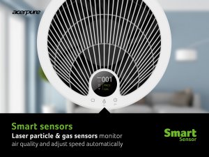 Acer AcerPure Pro P2 - air purifier, with 4-in-1 HEPA filter