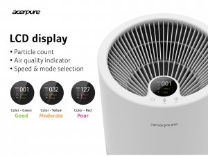 Acer AcerPure Pro P2 - air purifier, with 4-in-1 HEPA filter