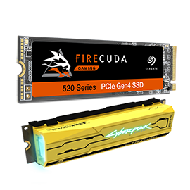 Seagate FireCuda 520 1 TB M.2 PCI Express 4.0 NVMe 3D TLC NAND