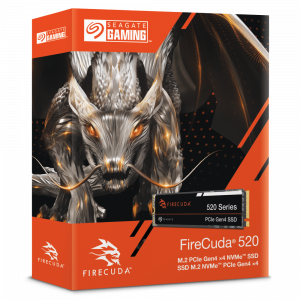 Seagate FireCuda 520 1 TB M.2 PCI Express 4.0 NVMe 3D TLC NAND