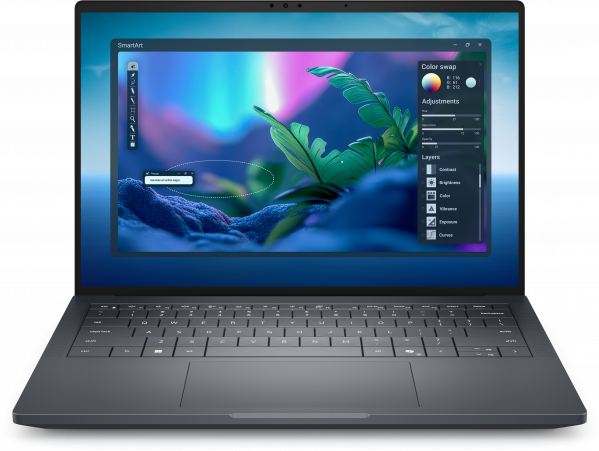 DELL Pro Max 14 Premium MA14250 Intel Core Ultra 7 265H Laptop 35.6 cm (14") Full HD+ 32 GB LPDDR5x-SDRAM 1 TB SSD NVIDIA RTX PRO 1000 Blackwell Wi-Fi 7 (802.11be) Windows 11 Pro UK English Grey