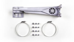 Cisco Meraki MA-MNT-ANT-2 mounting kit Silver, White Steel