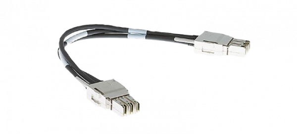 Cisco Meraki STACK-T1-50CM-M networking cable Black, Grey 0.5 m