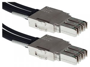 Cisco STACK-T3A-3M-M InfiniBand/fibre optic cable Metallic, Black