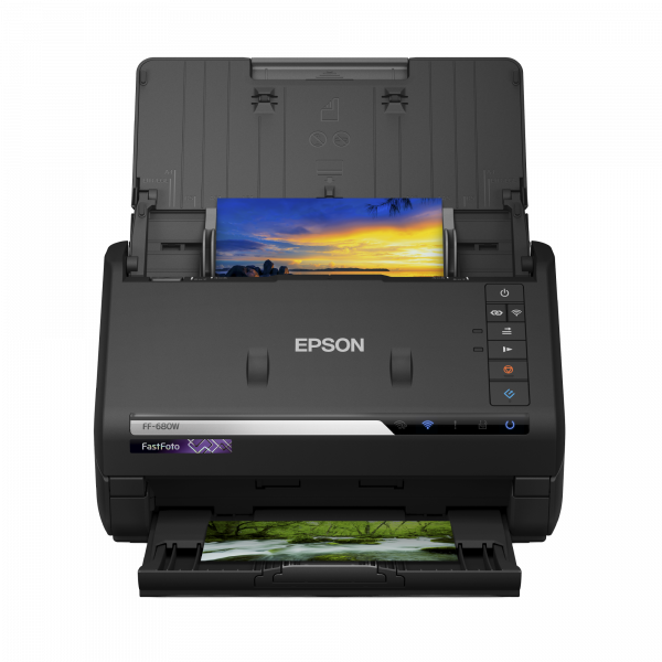 Epson FastFoto FF-680W Sheet-fed scanner 600 x 600 DPI A4 Black