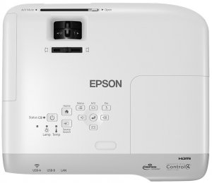 Epson EB-108 Standard throw projector 3700 ANSI lumens 3LCD XGA (1024x768) Grey, White