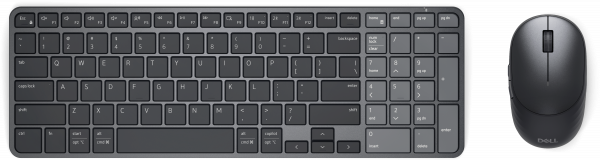 DELL Pro 7 KM746 keyboard Mouse included Universal RF Wireless + Bluetooth QWERTY UK English Graphite