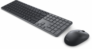 DELL Pro 7 Slim KM726 keyboard Mouse included Home/Office RF Wireless + Bluetooth Black