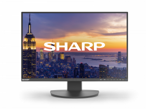 Sharp MultiSync EA242W computer monitor 61 cm (24″) 1920 x 1200 pixels Full HD LCD Black