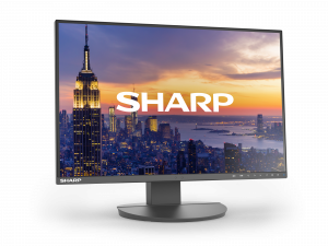Sharp MultiSync EA242W computer monitor 61 cm (24") 1920 x 1200 pixels Full HD LCD Black
