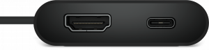 DELL DA225 Wired USB 3.2 Gen 1 (3.1 Gen 1) Type-C Black