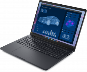 DELL Pro Max 16 MC16255 Copilot+ PC AMD Ryzen AI 7 PRO 450 Mobile workstation 40.6 cm (16") WUXGA 32 GB LPDDR5x-SDRAM 1 TB SSD NVIDIA RTX PRO 500 Blackwell Wi-Fi 7 (802.11be) Windows 11 Pro Black UK English