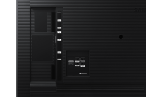 Samsung QB43R Digital signage flat panel 109.2 cm (43") LED Wi-Fi 350 cd/m² 4K Ultra HD Black Built-in processor Tizen 4.0 16/7