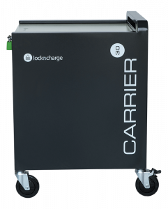 LocknCharge Carrier 30 Portable device management cart Black, Blue, Green, Metallic