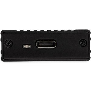 StarTech.com USB-C 10Gbps to M.2 NVMe SSD Enclosure - Portable External M.2 NGFF PCIe Aluminum Case - 1GB/s Read/Write - Supports 2230, 2242, 2260, 2280 - TB3 Compatible - Mac & PC