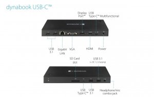 Dynabook USB-C Dock