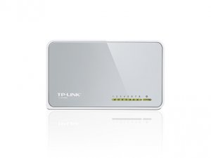 TP-LINK TL-SF1008D Unmanaged Fast Ethernet (10/100) White
