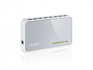 TP-LINK TL-SF1008D Unmanaged Fast Ethernet (10/100) White