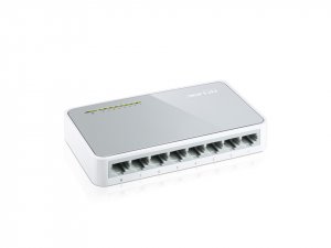 TP-LINK TL-SF1008D Unmanaged Fast Ethernet (10/100) White