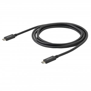 StarTech.com USB-C Cable with Power Delivery (3A) - M/M - 2 m (6 ft.) - USB 3.0 - USB-IF Certified