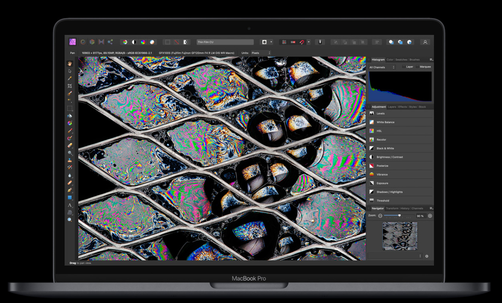 Retina display See the better picture.
