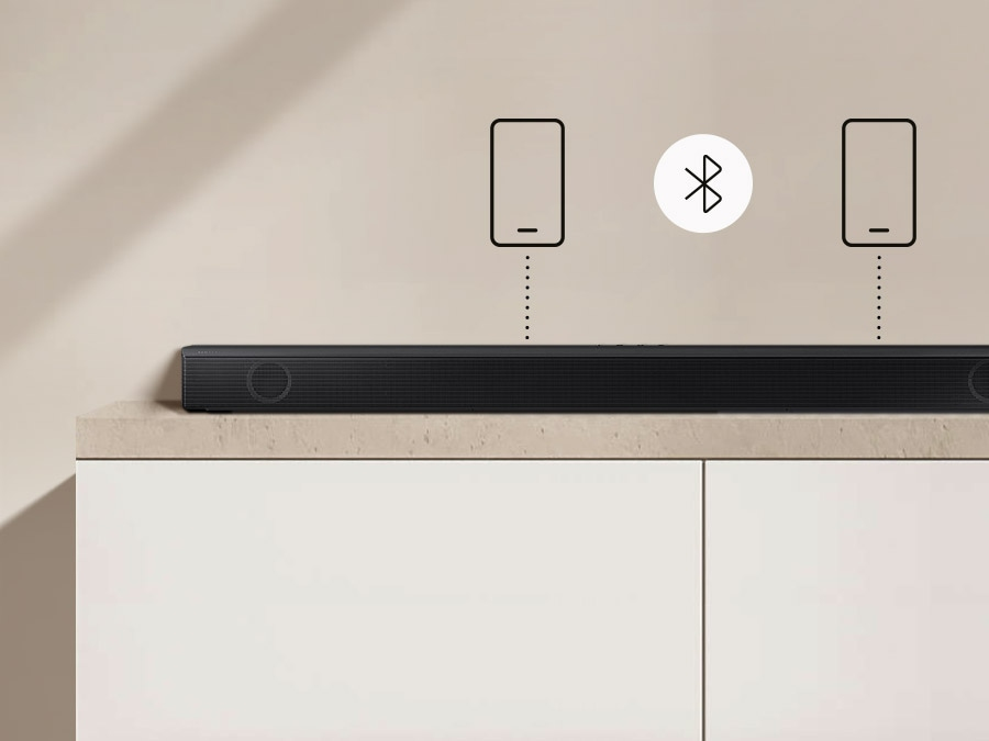 Wireless sound for a seamless music experience.