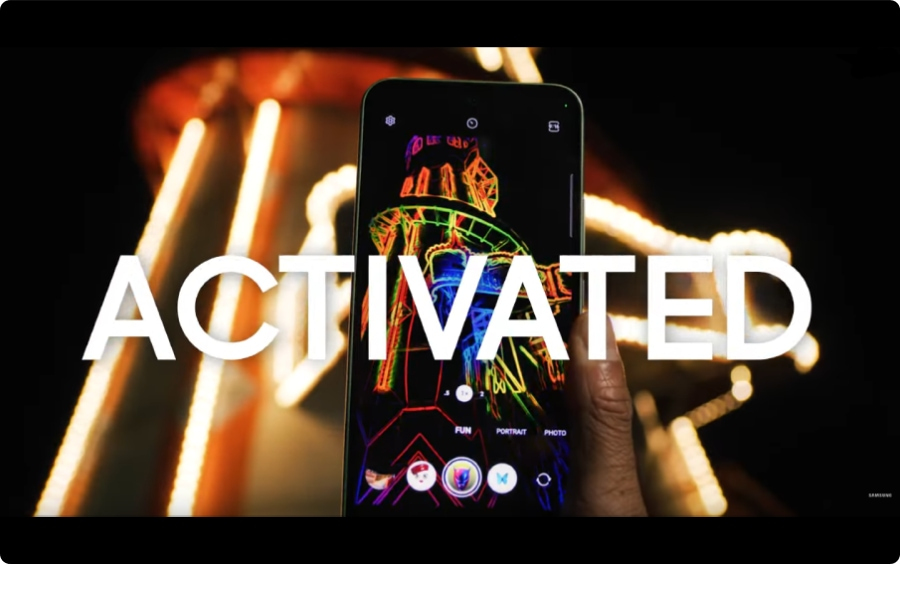 Activate Fun Mode for awesome selfies