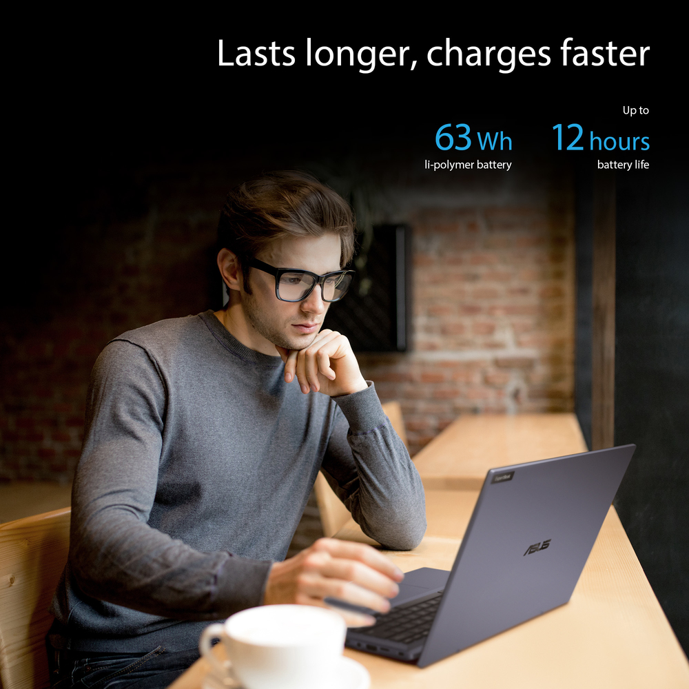 Lasts longer, charges faster