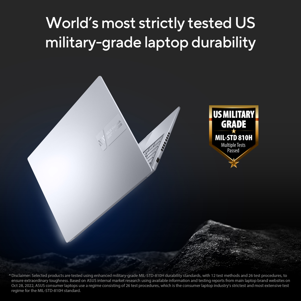 World’s most strictly tested US military-grade laptop durability