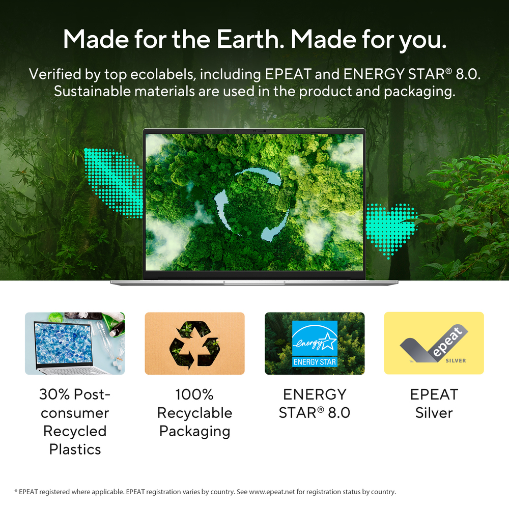 Made for the Earth. Made for you.