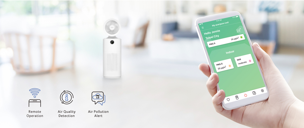 <b>Smart App : AcerPure Life</b>