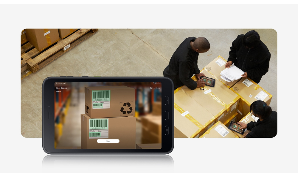 Scan-and-go with Knox Capture