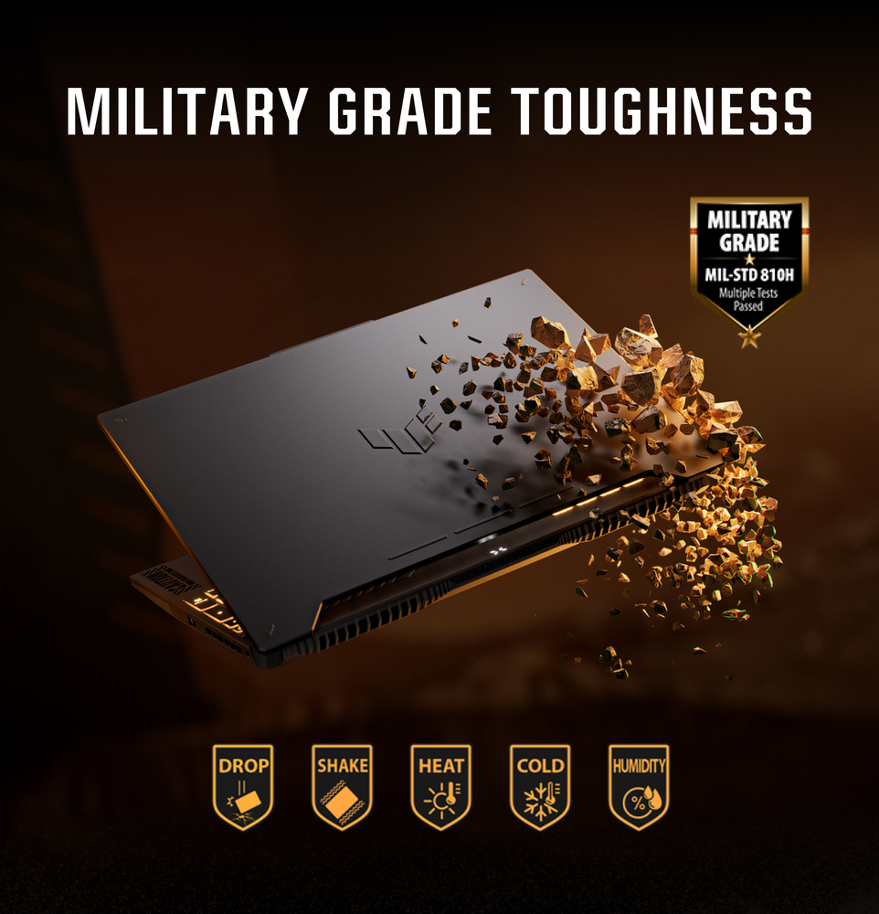 MILITARY GRADE TOUGHNESS