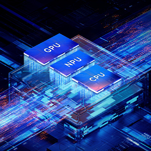 Three AI engine architecture