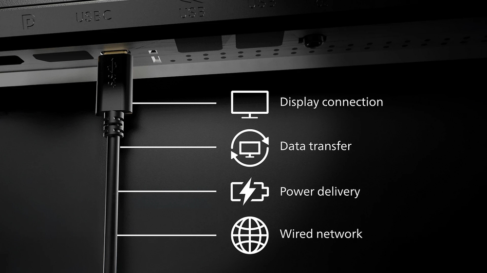 RJ-45 to USB-C gives easy network connection with security