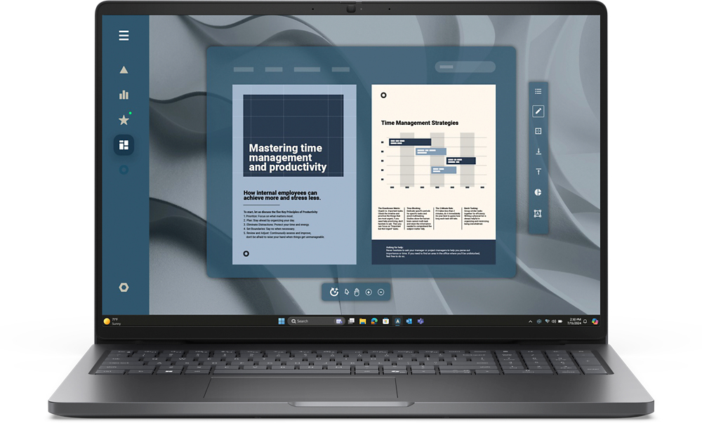 Essential productivity in a new, modern design