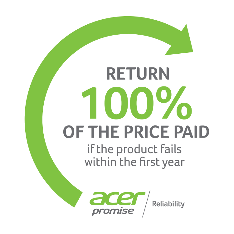 <b>Acer Reliability Promise</b>