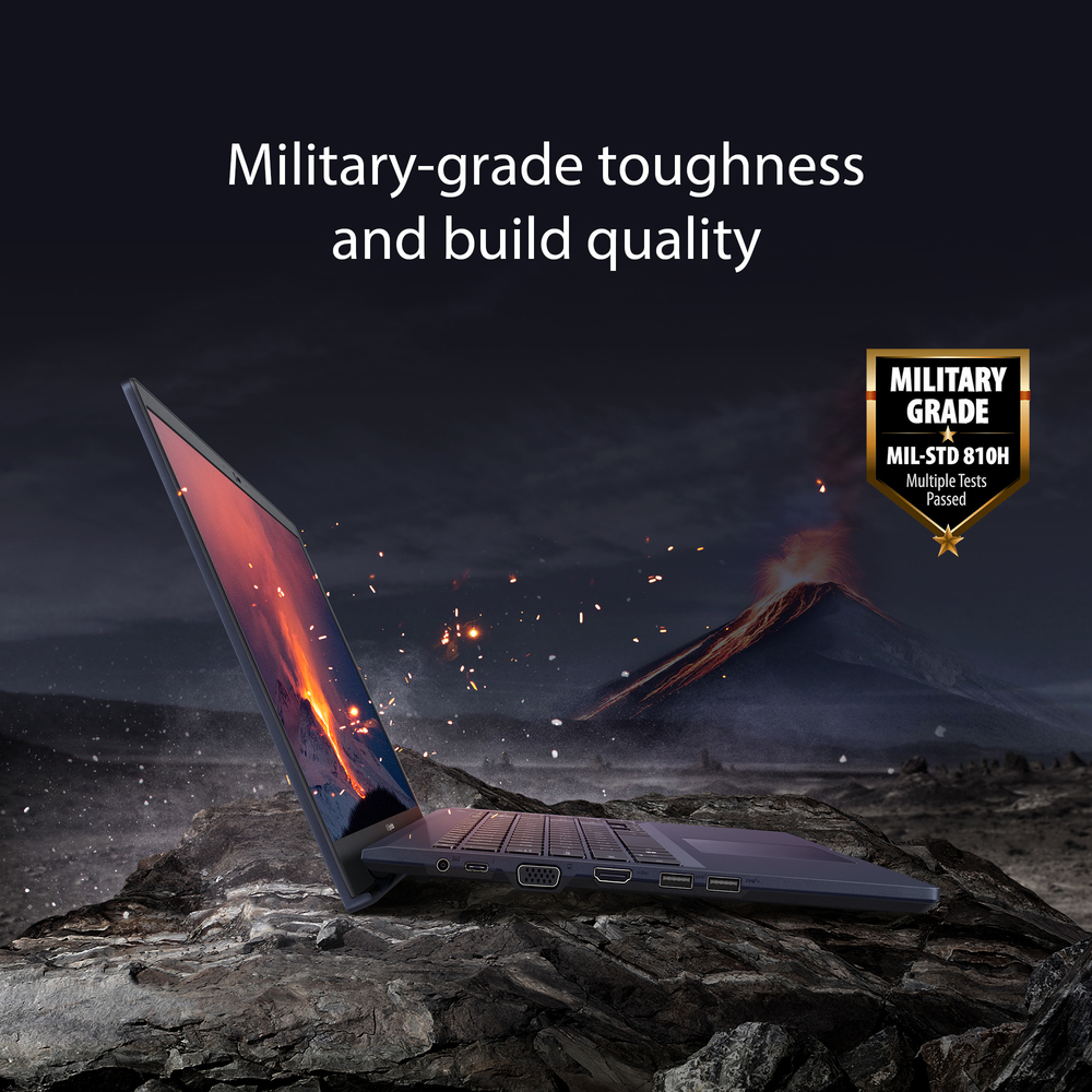 Military-grade toughness and build quality