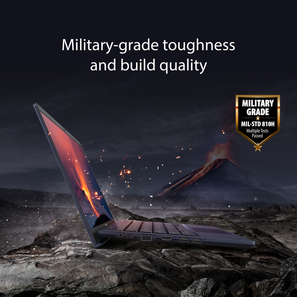 Military-grade toughness and build quality